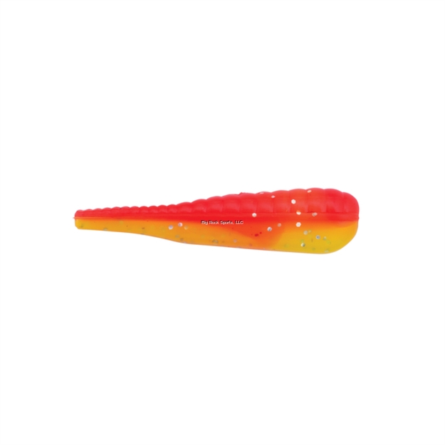 Picture of Johnson Beetle Spin Nickel Blade, Red-Yellow Sparkle, 1" 1/32 Oz, 1 Rigged Plus 3 Bodies