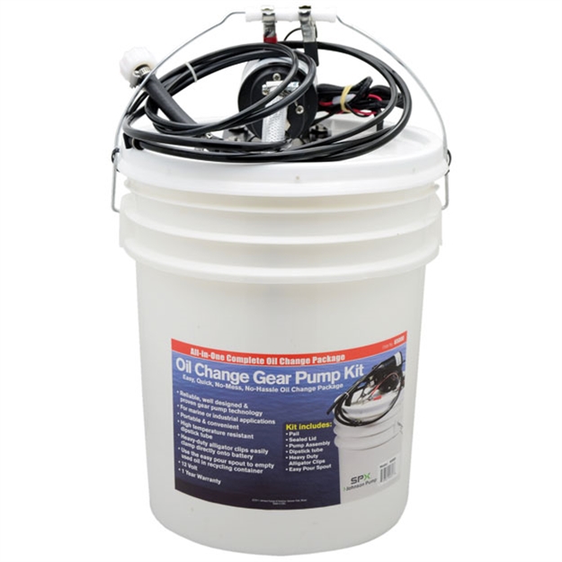 Picture of Johnson Pump 12V Oil Chng W/Bucket