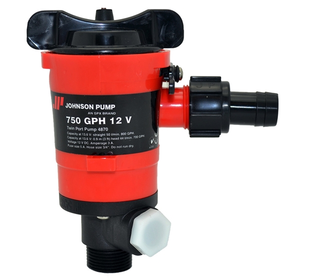 Picture of Johnson Pump Twin Port Pump 750Gph