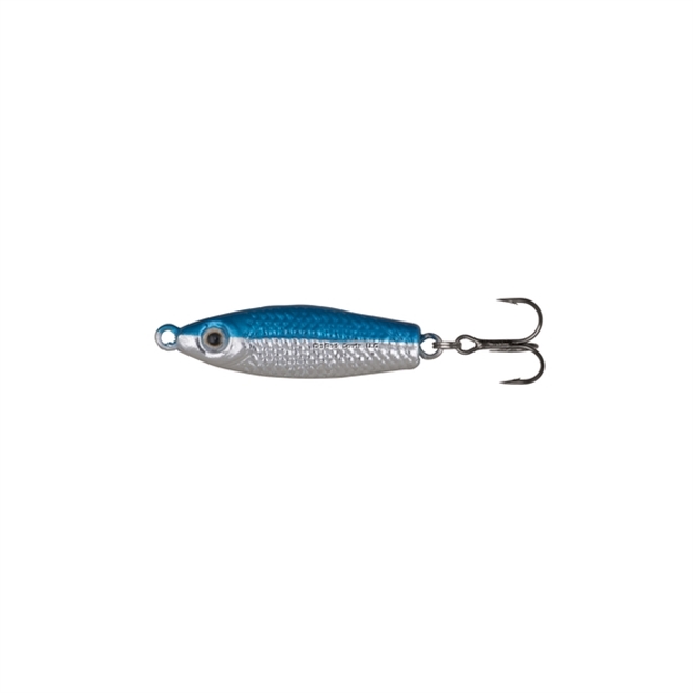 Picture of Johnson Rattlin' Scout Spoon Ice 1/8Oz Nickle/Nickle/Blue