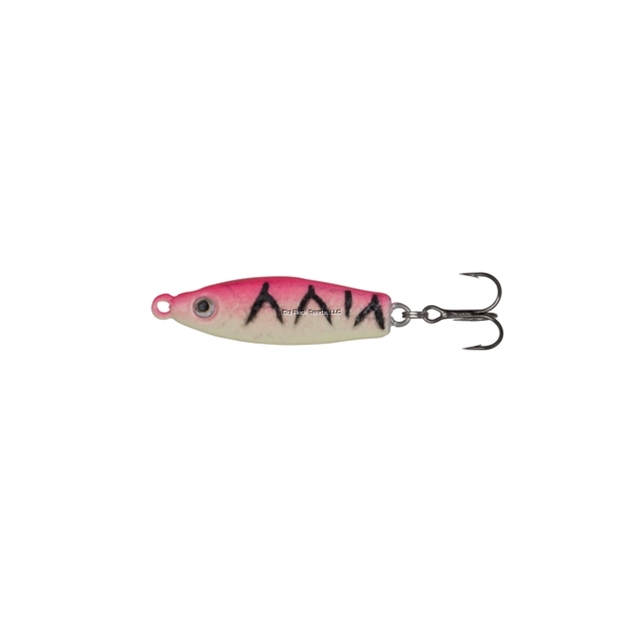 Picture of Johnson Rattlin' Scout Spoon Ice 1/8Oz Pink Glow Tiger