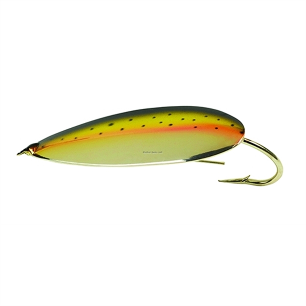 Picture of Johnson Silver Minnow Weedless Spoon, 1 3/4", 1/8 Oz, Chrome Trout, 1/Pack