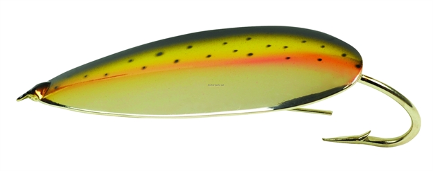 Picture of Johnson Silver Minnow Weedless Spoon, 2 1/2", 1/2 Oz, Chrome Trout, 1/Pack