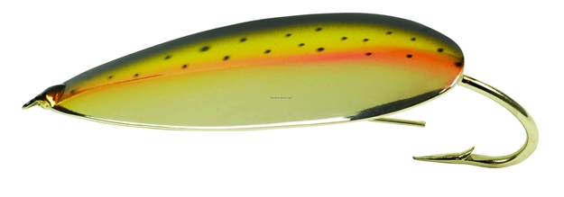 Picture of Johnson Silver Minnow Weedless Spoon, 2 3/4", 3/4 Oz, Chrome Trout, 1/Pack