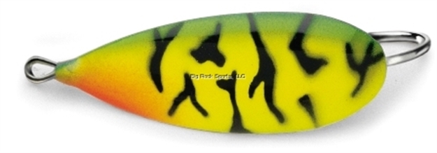 Picture of Johnson Silver Minnow Weedless Spoon, 2 3/4", 3/4 Oz, Firetiger, 1/Pack