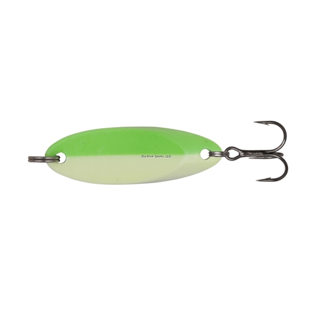 Picture of Johnson Splinter Ice Spoon UV Green Glow 1/8Oz