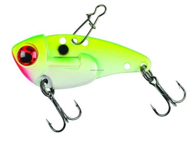 Picture of Johnson Thinfisher Spoon, 1 3/8", 3/16 Oz, Chartreuse Pearl, 1/Pack