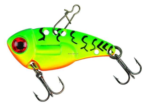 Picture of Johnson Thinfisher Spoon, 1 3/8", 3/16 Oz, Firetiger, 1/Pack