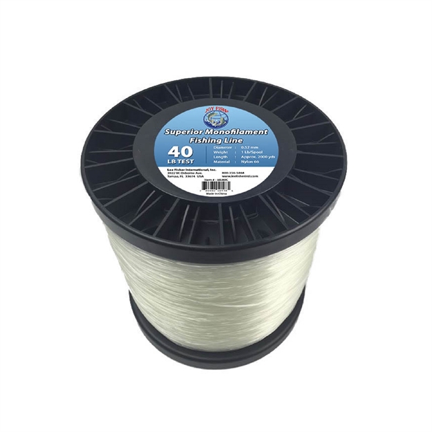 Picture of Joy Fish 5 LB Spool Monofilament Fishing Line-40Lb Clear