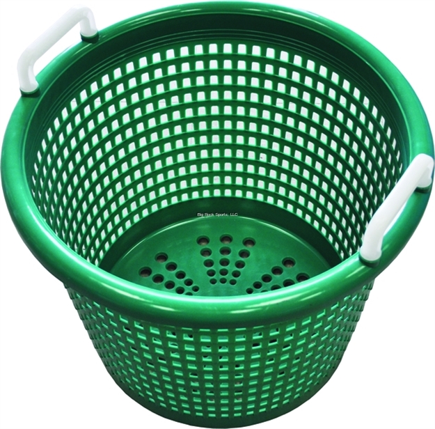 Picture of Joy Fish Fish Basket HD Green Plastic Basket With Handles 40Lb Capacity