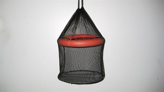 Picture of Joy Fish Floating Mesh Cage Bait Station 10 Gallon