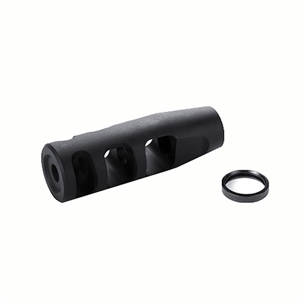 Picture of JP 3-Port Compensator 30 Caliber 5/8-24 Steel Black JPTRE3324B