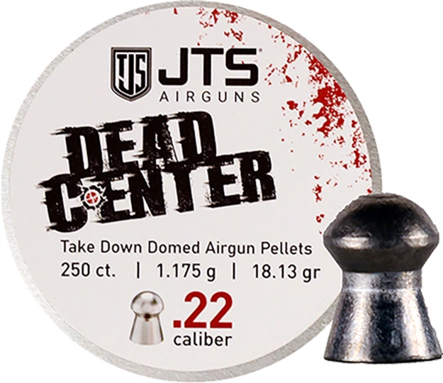 Picture of Jts Pellets Dead Center 22 Domed 18.13Gr 250Ct JAC101 810058881151