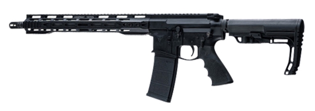 Picture of Juggernaut Jcrff15ab Jte-15  5.56 Nato 16" 10+1 Black Cerakote Fixed Stock Mlok