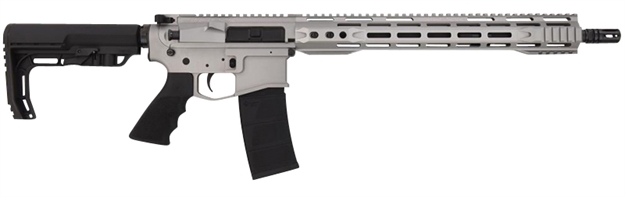 Picture of Juggernaut Jcrhfff15ag Jte-15 *Ca Compliant 5.56X45mm Nato 16" 10+1 Gray Anodized Fixed Stock Mlok