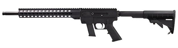 Picture of Just Right Carbines Rail Model 9Mm 17 TB Blk 17Rd Glock Mag 9G3TBBL 723175702400