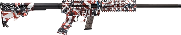 Picture of Just Right Carbines Classic Gen3 9Mm 17" Bbl. 17Rd Glock Mag US Flag Pattern