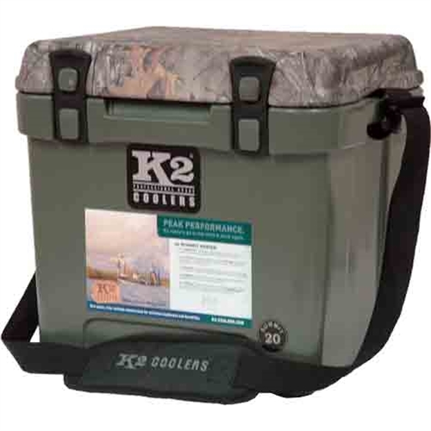 Picture of K2 Coolers Coolers Camo Summit Series 20 QT Dbgn Realtree Xtra Lid