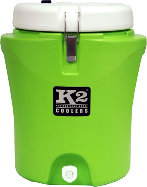 Picture of K2 Coolers Coolers Summit Series 5 Gal Water Jug Lime/White Lid