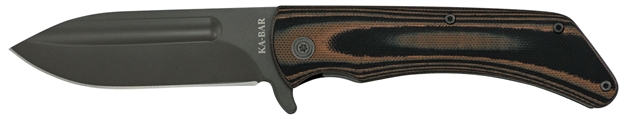 Picture of Ka-Bar 3066 Mark 98  3.50" Folding Spear Point Plain Black 5Cr15mov SS Blade, Multi-Color G10 Handle K3066