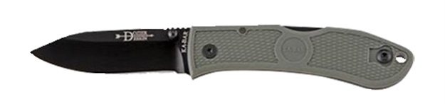 Picture of  Ka-Bar 4062Fg Dozier Hunter 3" Folding Drop Point Plain Japanese Aus-8A SS Blade Zytel Foliage Green Handle 617717340628