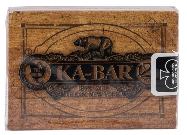 Picture of  Ka-Bar 9914 Ka-Bar Playing Cards Multi-Color 3.50" Doubles AS Trail Markers 617717299148