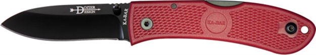Picture of Ka-Bar Knives Inc Dozier Folding Hunter 3" Red< 4062RD