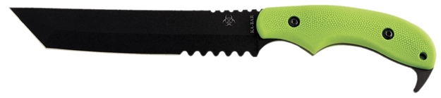 Picture of Ka-Bar Famine Fixed 7.6 IN Blk Combo Blade Zombie Green Gfn