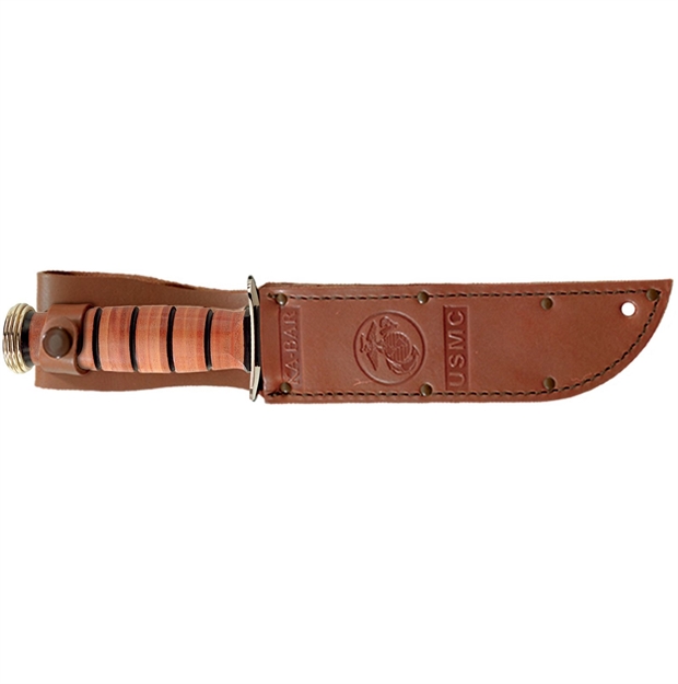 Picture of Ka-Bar Full-Size Usmc Brown Leather Sheath