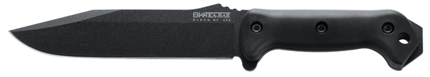 Picture of Ka-Bar Bk7 Becker Combat Utility 7" Fixed Clip Point Plain Black 1095 Cro-Van Blade, Black Ultramid Handle, Includes Sheath 2-0007-6 617717200076