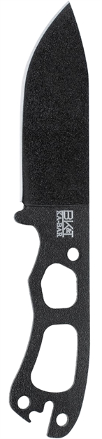 Picture of  Ka-Bar Bk11 Becker Necker 3.25" Fixed Drop Point Plain Black 1095 Cro-Van Blade, Black 1095 Cro-Van Handle, Includes Sheath