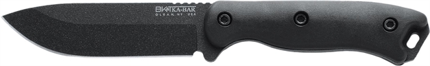 Picture of  Ka-Bar Bk16 Becker  4.38" Fixed Drop Point Plain Black 1095 Cro-Van Blade, Black Ultramid Handle, Includes Sheath