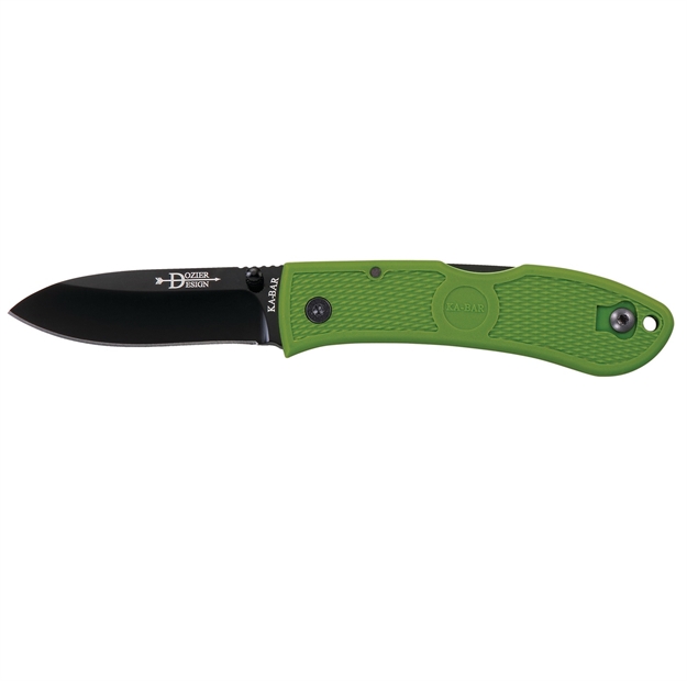 Picture of Ka-Bar Hunter Folder 3 IN Blade Kelly Green Zytel Handle K4062KG