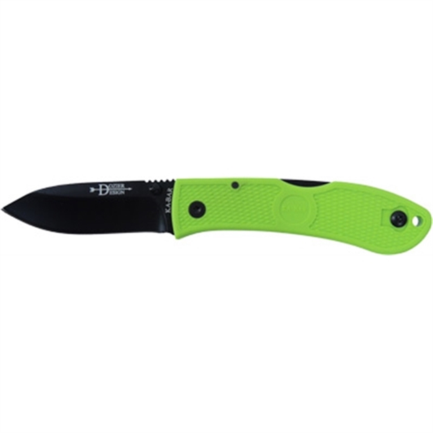 Picture of Ka-Bar Knives Inc Dozier Folding Hunter 3" Zombie Green