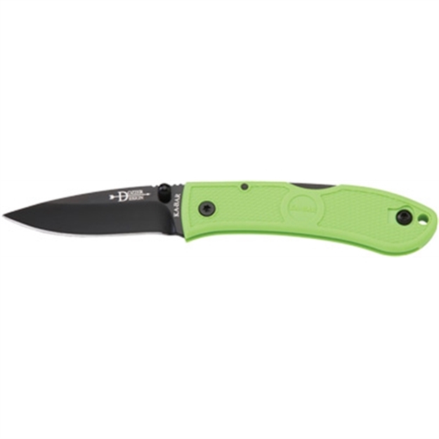 Picture of Ka-Bar Knives Inc Mini Dozier Folder 2.25" Zombie Green 4072ZG