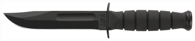 Picture of Ka-Bar Knives Inc Short Ka-Bar 5.25" W/ Plastic Sheath Straight Edge 1258 617717212581
