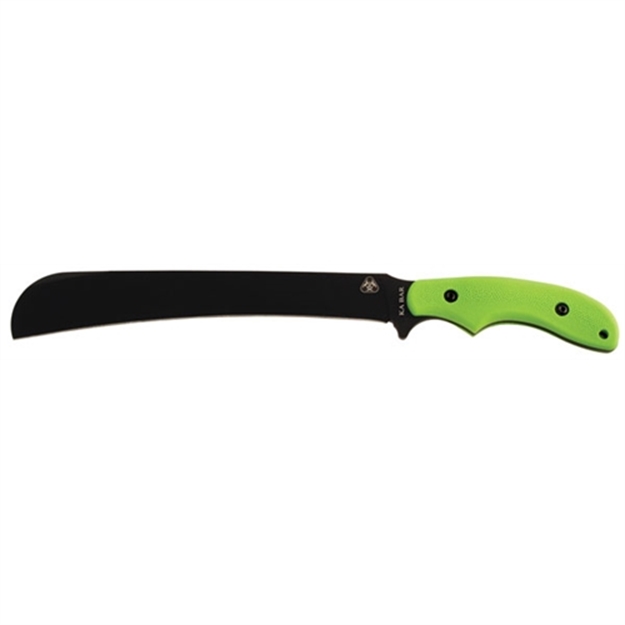 Picture of Ka-Bar Pestilence Fixed 10.2 IN Black Blade Zombie Green Gfn