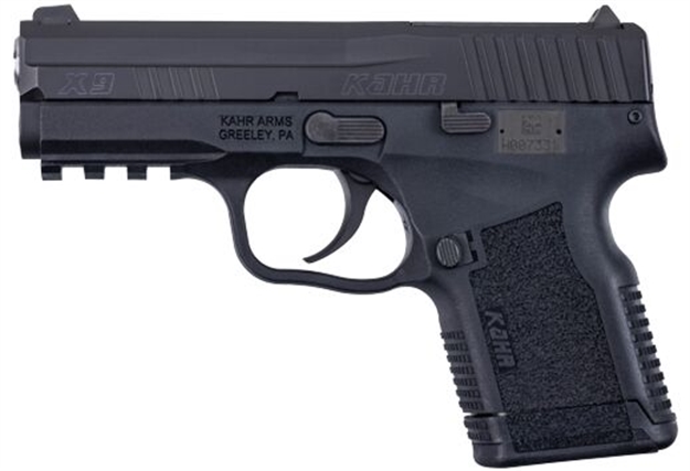 Picture of Kahr Arms P9 Premium Semi Auto Pistol 9Mm, 3.565 In, Poly Grp, 7+1 Rnd, Compact Blk Frame, DA KP9094A