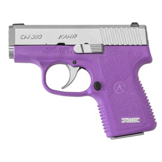 Picture of Kahr Arms Cw380 380Acp 6Rd Purple Frame Used