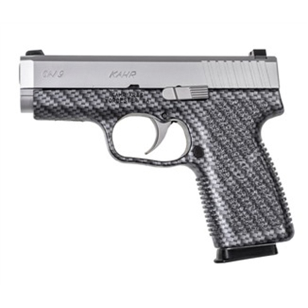 Picture of Kahr Arms Cw9 9Mm 3.6 Carbon Fiber Matte SS Used