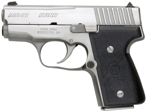 Picture of Kahr Arms Mk40 Elite Premium Semi Auto Pistol 40 S&W, 3 In, Nylon Grp, 5+1/6+1 Rnd, Micro Compact S/S Frame, DA