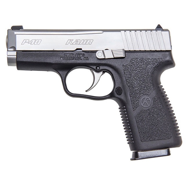 Picture of Kahr Arms P40 40Sw 3.5 SS NS Blk Poly 6Rd CA Leg Blem