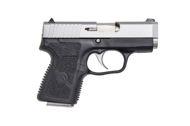 Picture of  Kahr Arms Cm9093n Cm9  9Mm Luger 6+1 3" Stainless Steel Barrel, Matte Stainless Serrated Slide, Black Polymer Frame, Black Textured Polymer Grip, Night Sights, NO Safety, Right Hand 602686067393