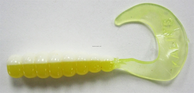 Picture of Kalin 2" Triple Threat Grub-50 Pack Acid Rain