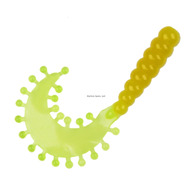 Picture of Kalin 2" Triple Tickle Grub - 10Pk - Acid Rain