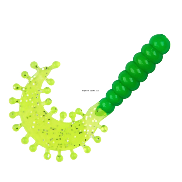 Picture of Kalin 2" Triple Tickle Grub - 10Pk - John Deere Green