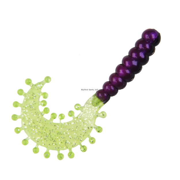 Picture of Kalin 2" Triple Tickle Grub - 10Pk - Purple Rain