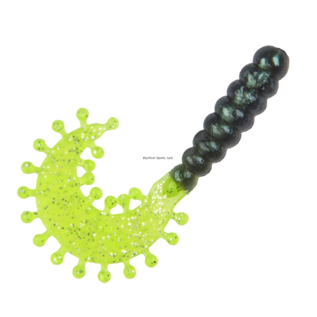 Picture of Kalin 2" Triple Tickle Grub - 10Pk - Ttennessee Shad/Chartreuse