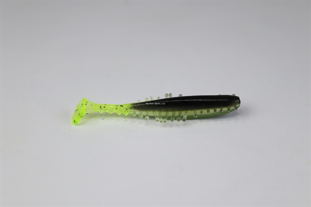 Picture of Kalin 2" Triple Tickle Tail - 10Pk - Chartreuse /Shad