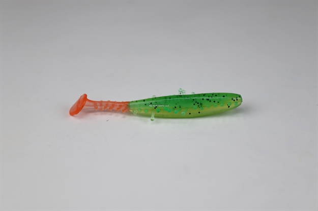 Picture of Kalin 2" Triple Tickle Tail - 10Pk - Fire Tiger